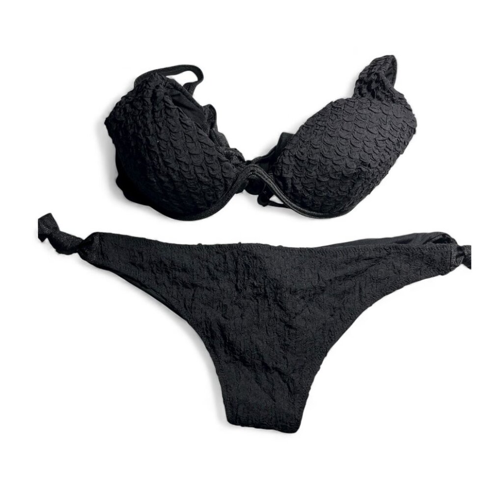 Calzedonia Bikini Set – Underwire Multiway Top & Cheeky Tie-Side Bottom Medium